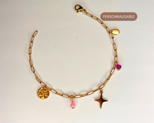 Bracelet Gipsy - Personnalisable